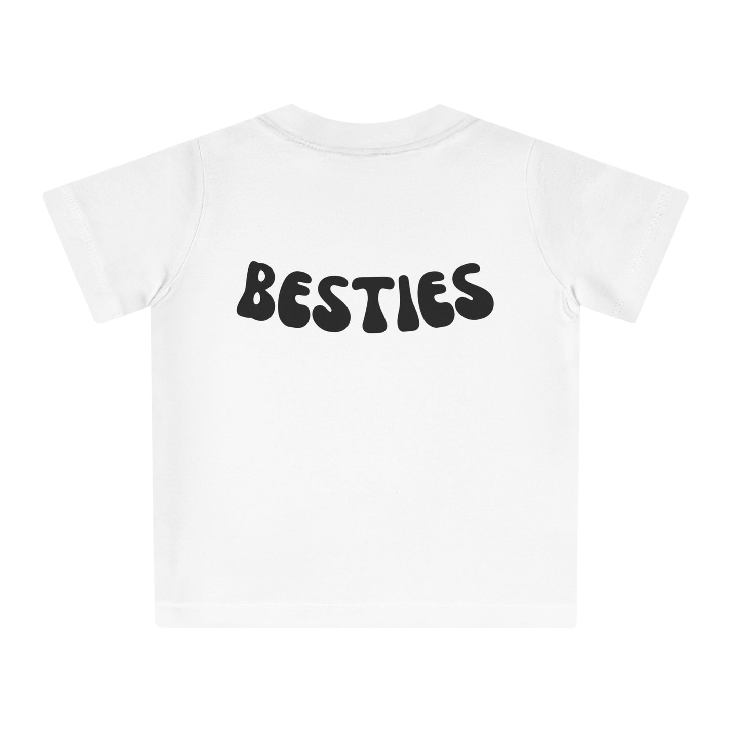 Cute Baby T-Shirt - Besties Design for Little Friends
