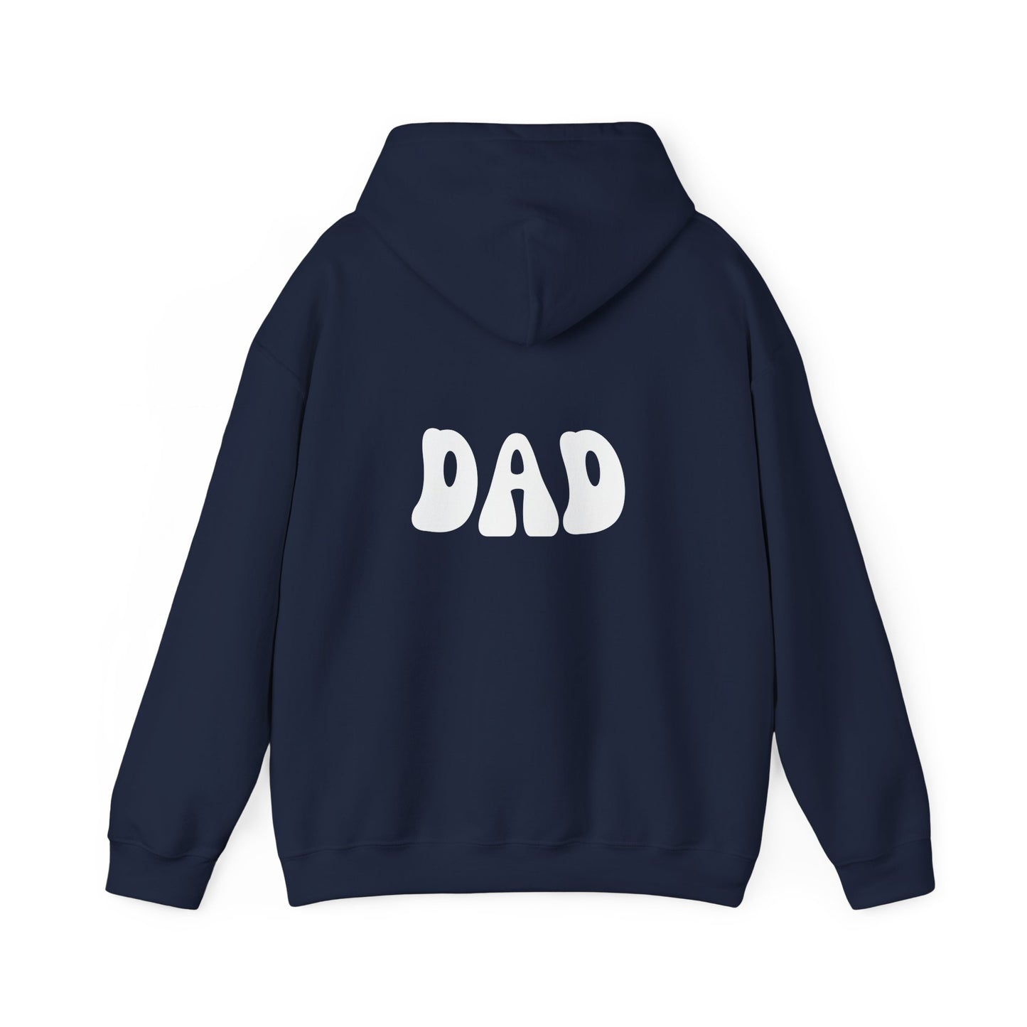 Retro Dad Hoodie - Unisex Heavy Blend Sweatshirt for Father's Day