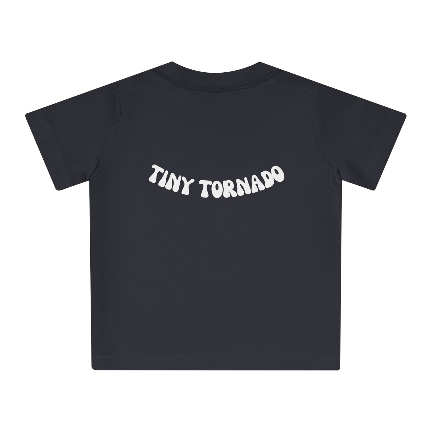 Tiny Tornado Baby T-Shirt - Adorable Infant Tee for Fun Celebrations