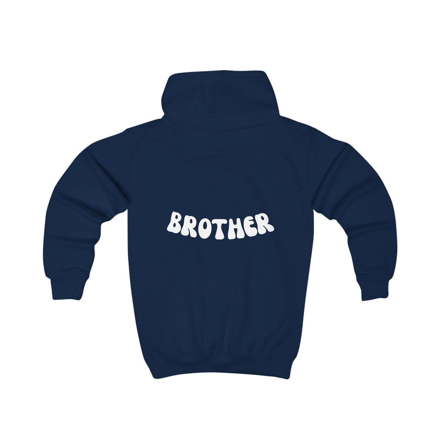 Fun Kids Hoodie - 'BROTHER' Design for Trendy Youngsters