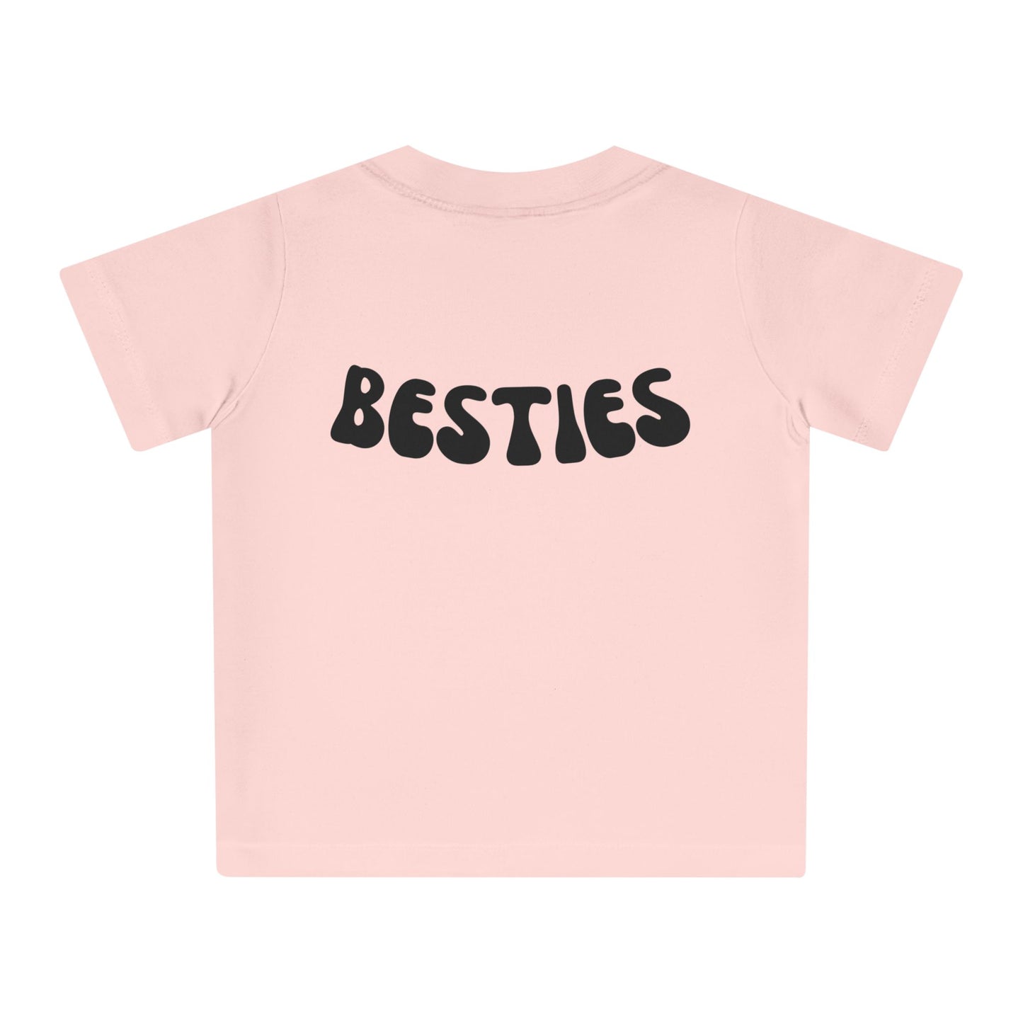 Cute Baby T-Shirt - Besties Design for Little Friends