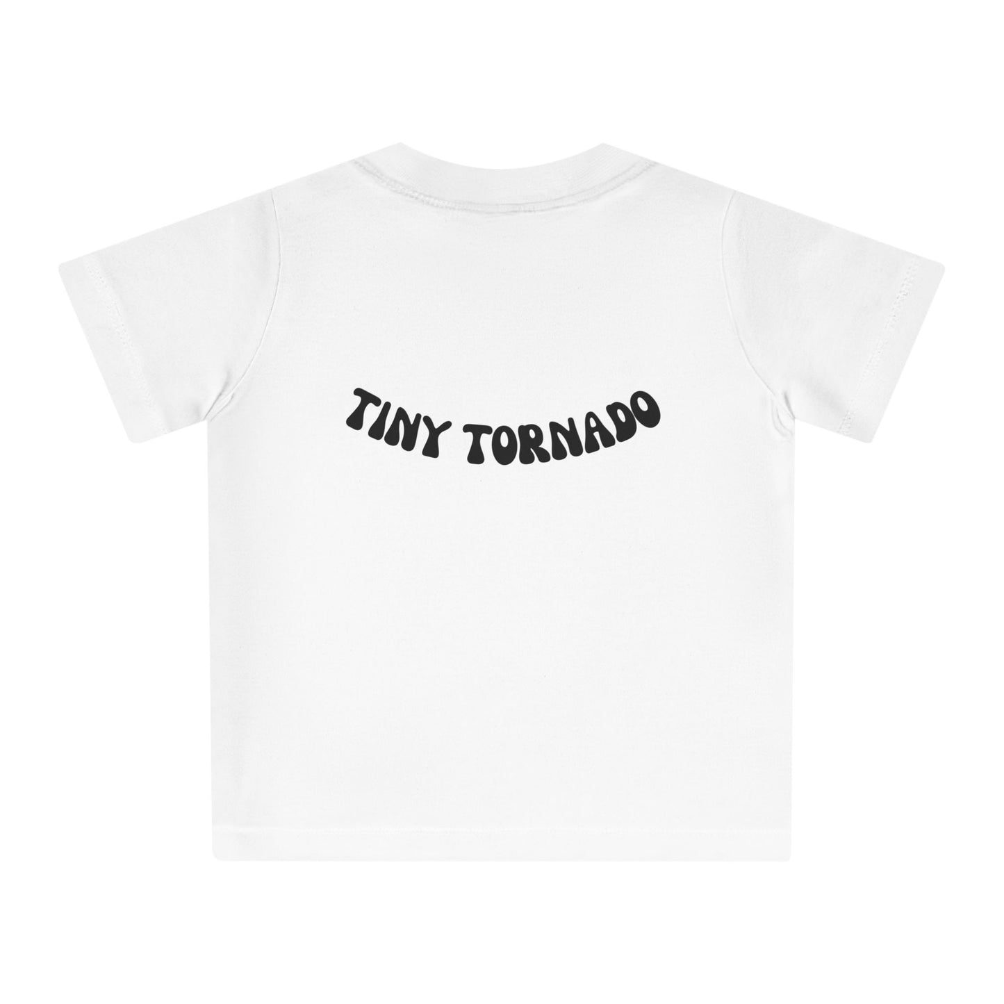 Tiny Tornado Baby T-Shirt - Adorable Infant Tee for Fun Celebrations