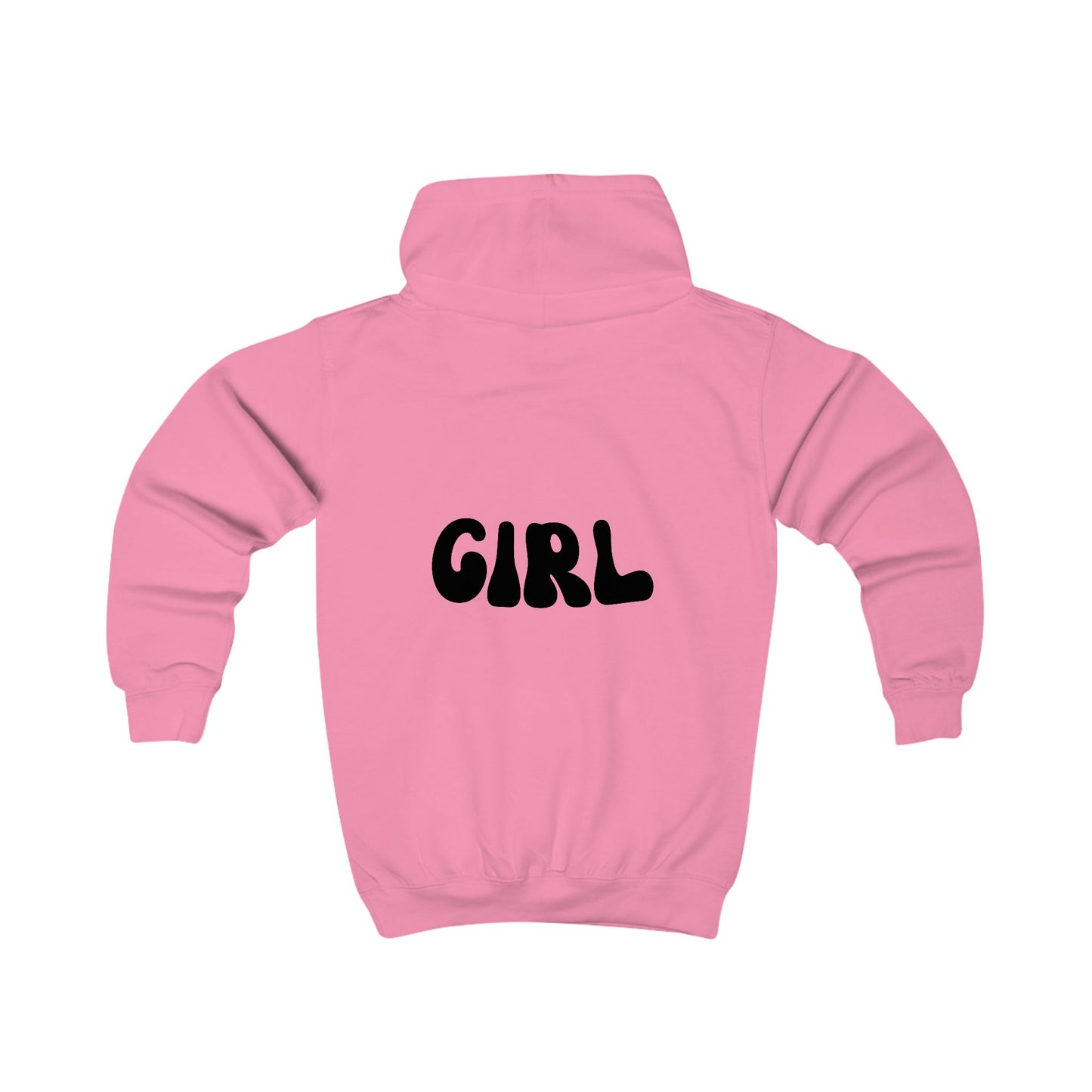 Trendy Kids Hoodie with Bold 'GIRL' Design - Perfect for Playtime and Casual Outings