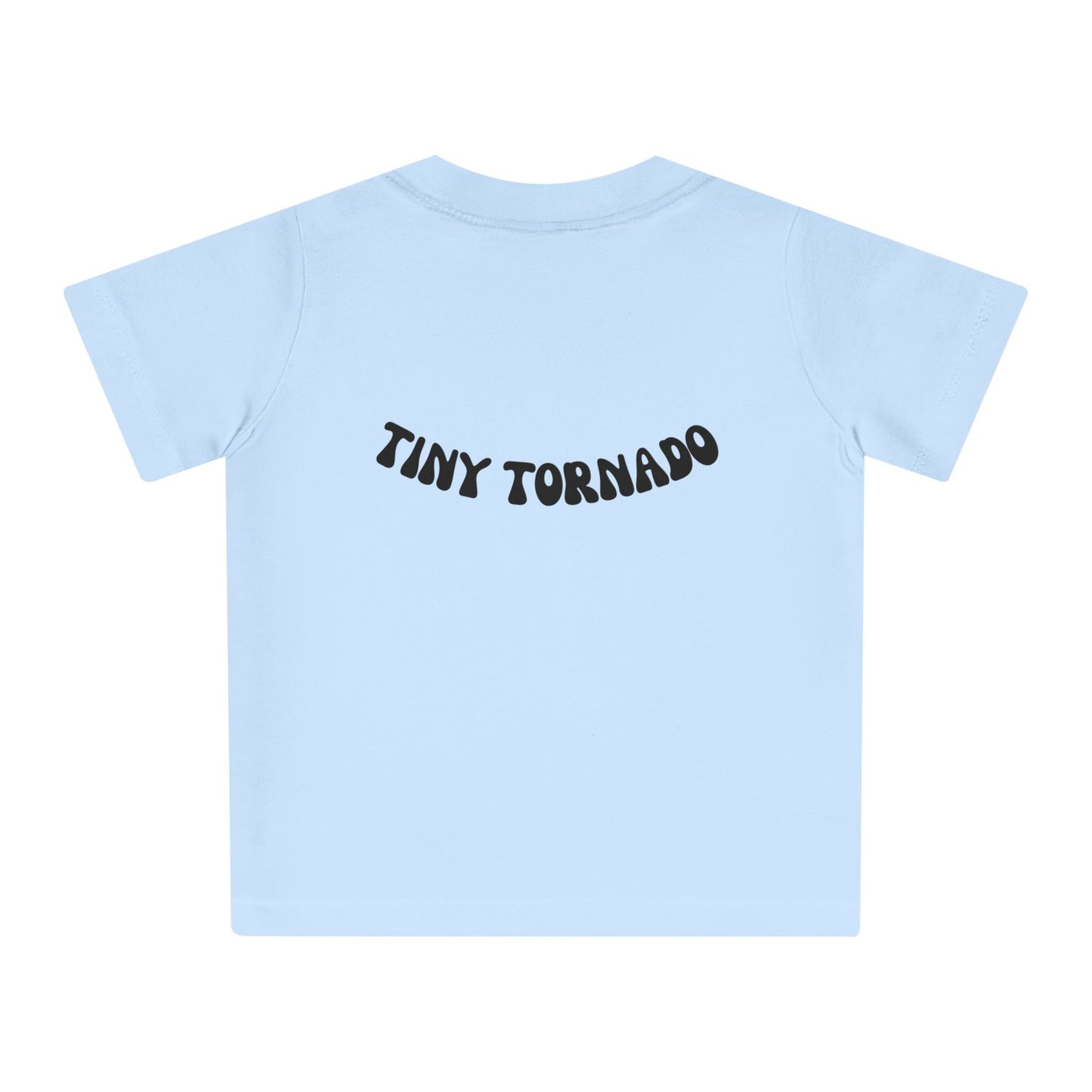 Tiny Tornado Baby T-Shirt - Adorable Infant Tee for Fun Celebrations