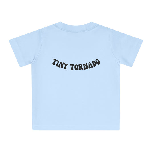Tiny Tornado Baby T-Shirt - Adorable Infant Tee for Fun Celebrations
