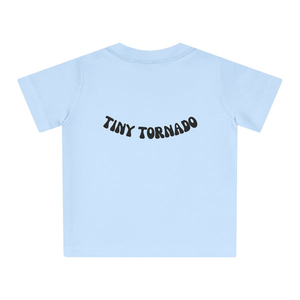 Tiny Tornado Baby T-Shirt - Adorable Infant Tee for Fun Celebrations